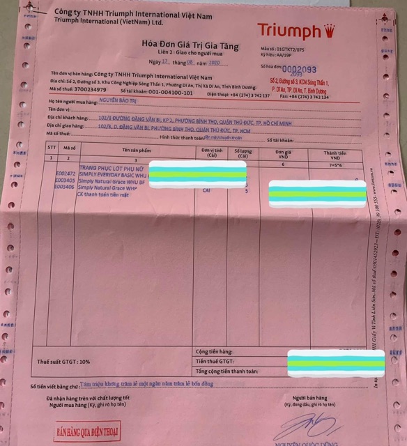 Áo lót Triumph SIMPLY NATURAL GRACE WHP