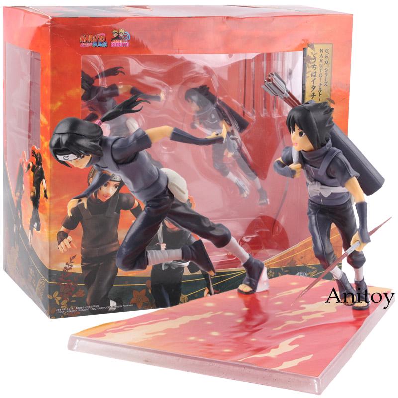 Mô hình đồ chơi nhân vật hoạt hình Naruto uchiha itachi & sasuke