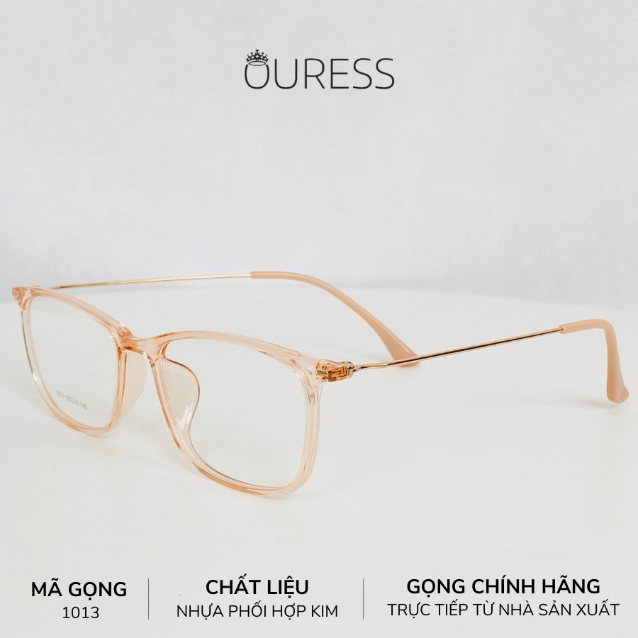 Gọng kính Ovan Nhựa Siêu Dẻo Phối Càng Hợp Kim Ouress TRHK1013 Siêu Bền Dễ Thương