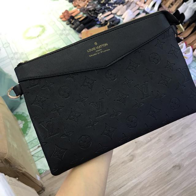 Clutch LV đen
