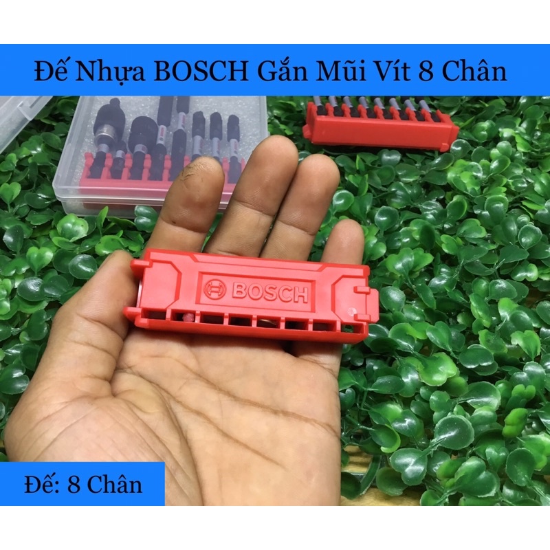 Đế Nhựa BOSCH Gắn Mũi Vít 8 Chân