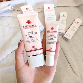 Kem Chống Nắng Cell Fusion C Toning Sunscreen 100 SPF 50+ PA++++