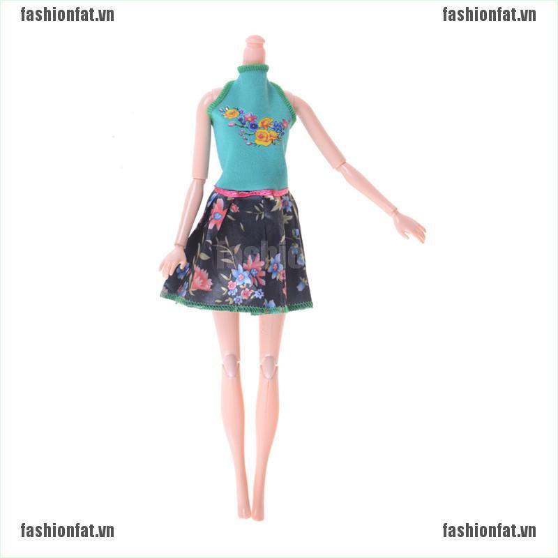 [Iron] 5Sets New Beautiful Handmade Fashion Clothes Dress For Doll Girls Toys Gift [VN]