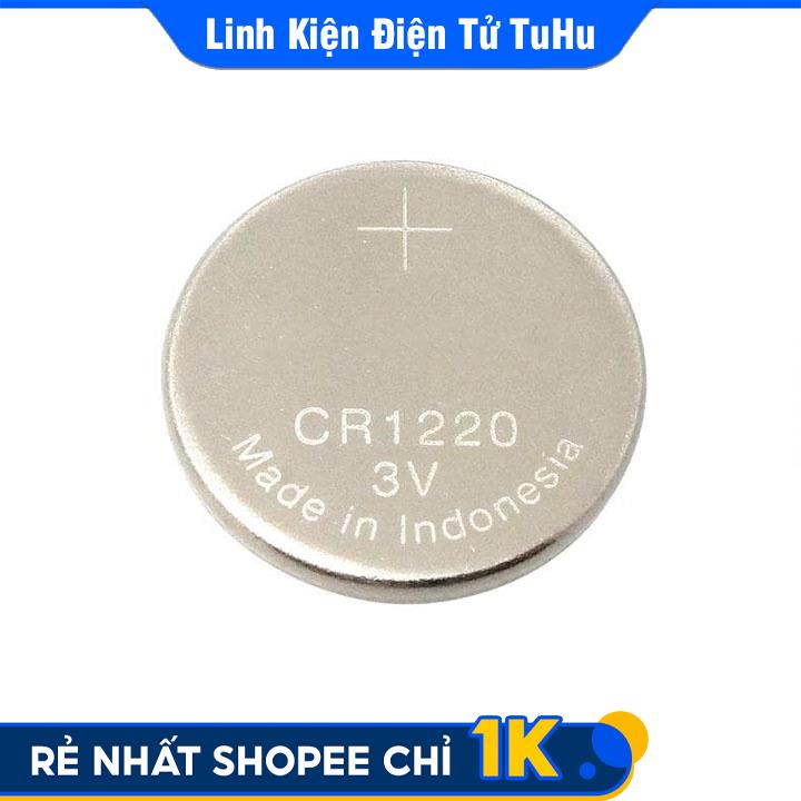 Pin CR1220 3V 12x2mm