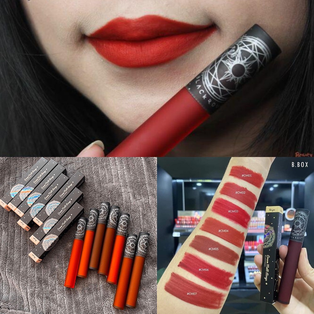 Son kem lỳ Black Rouge Tarot Hàn Quốc [Auth]
