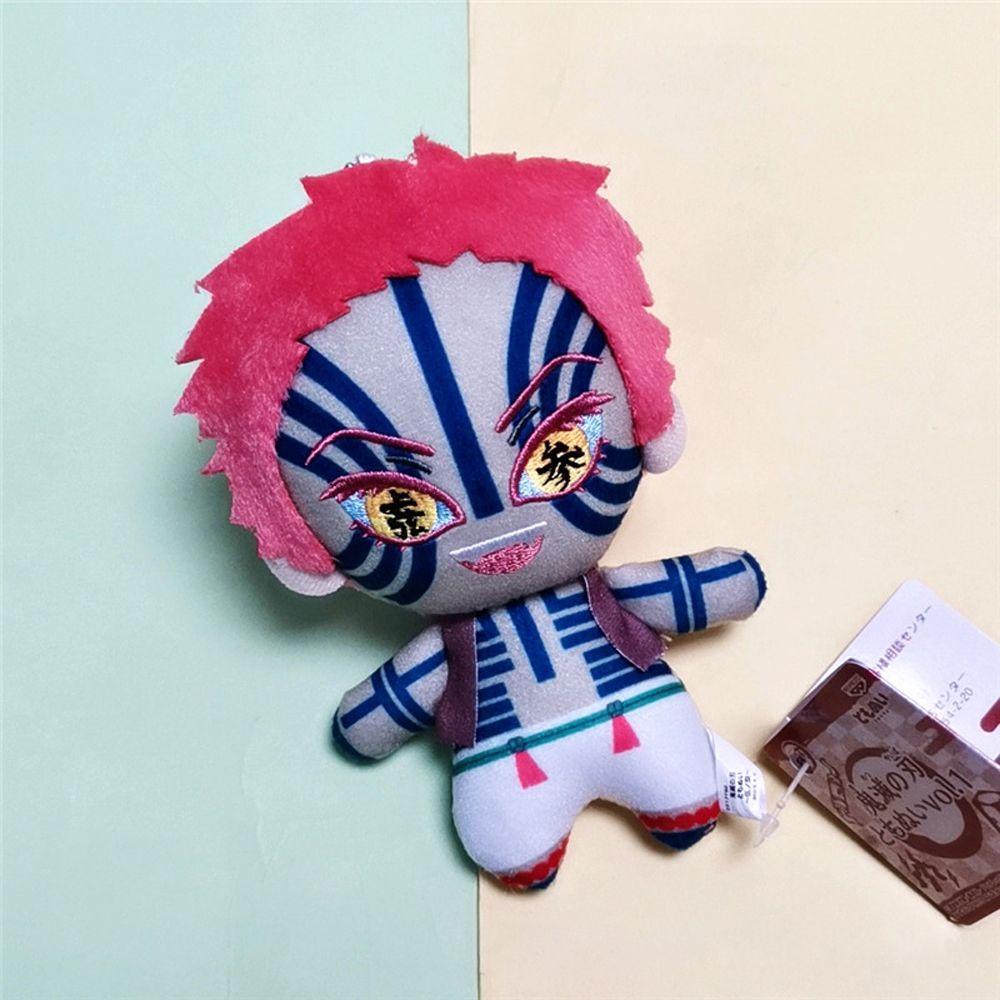 LILYES Móc Khóa Nhồi Bông Hình Nhân Vật Agatsuma Zenitsu Peluche Tanjirou Kamado Nezuko Dễ Thương