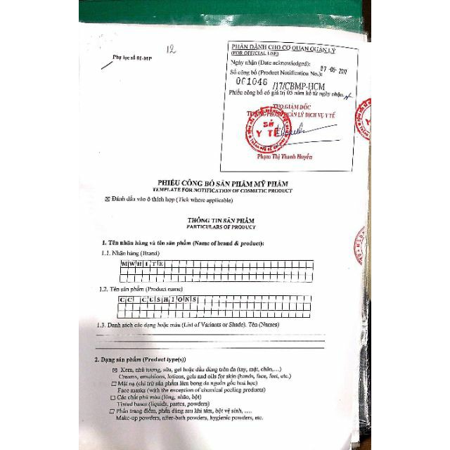 Phấn nước CC Cushions Mwhite | BigBuy360 - bigbuy360.vn