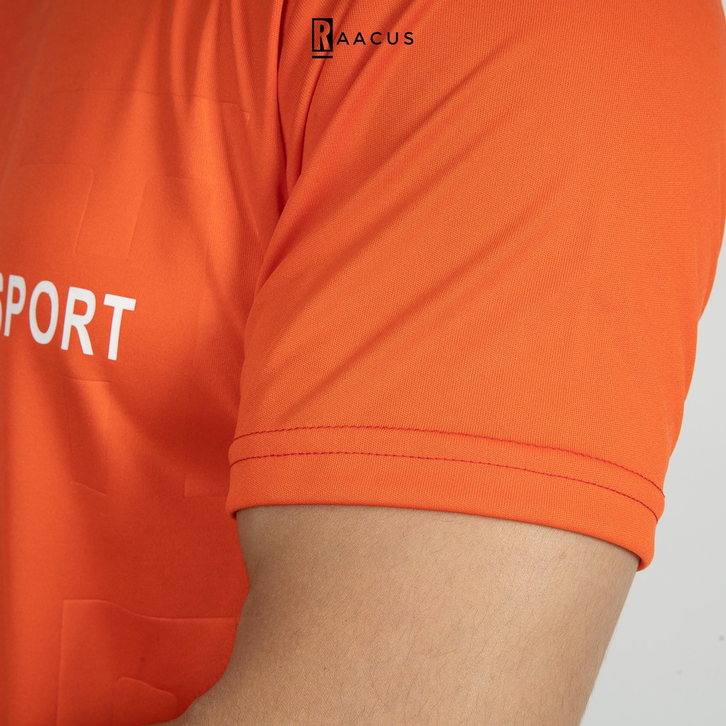 Bộ thể thao nam mùa hè chất thun co giãn, bộ quần áo thể thao nam áo thun tay lỡ thời trang RAACUS- DB266 | BigBuy360 - bigbuy360.vn