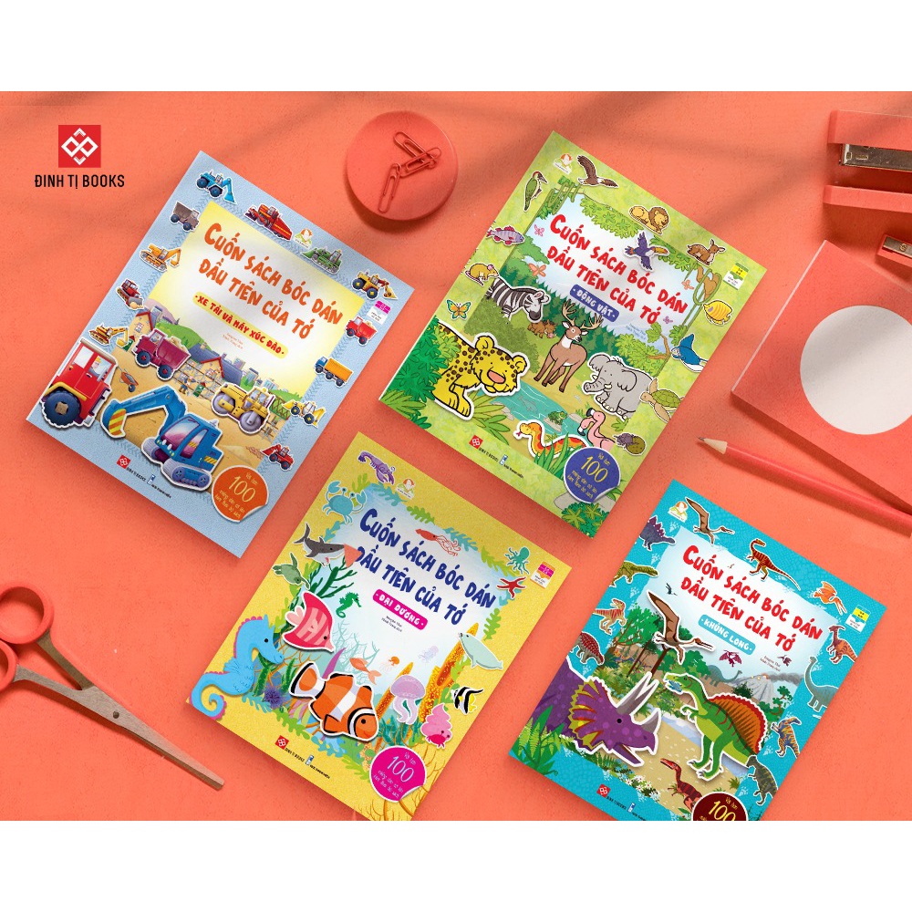 Sách- Cuốn sách bóc dán đầu tiên của tớ (mã lẻ)