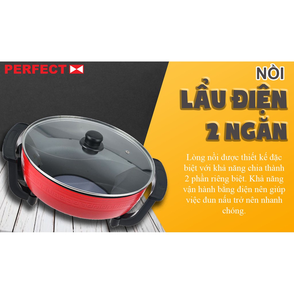 Nồi lẩu 2 ngăn perfect