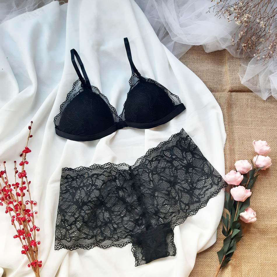 [RẺ VÔ ĐỊCH] Bộ đồ lót ren không gọng 2 có mút siêu đẹp | BigBuy360 - bigbuy360.vn