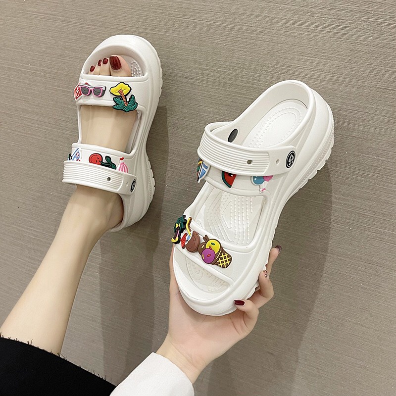 Dép 2 quai đế dày 5cm tằng chiều cao. siêu êm chân