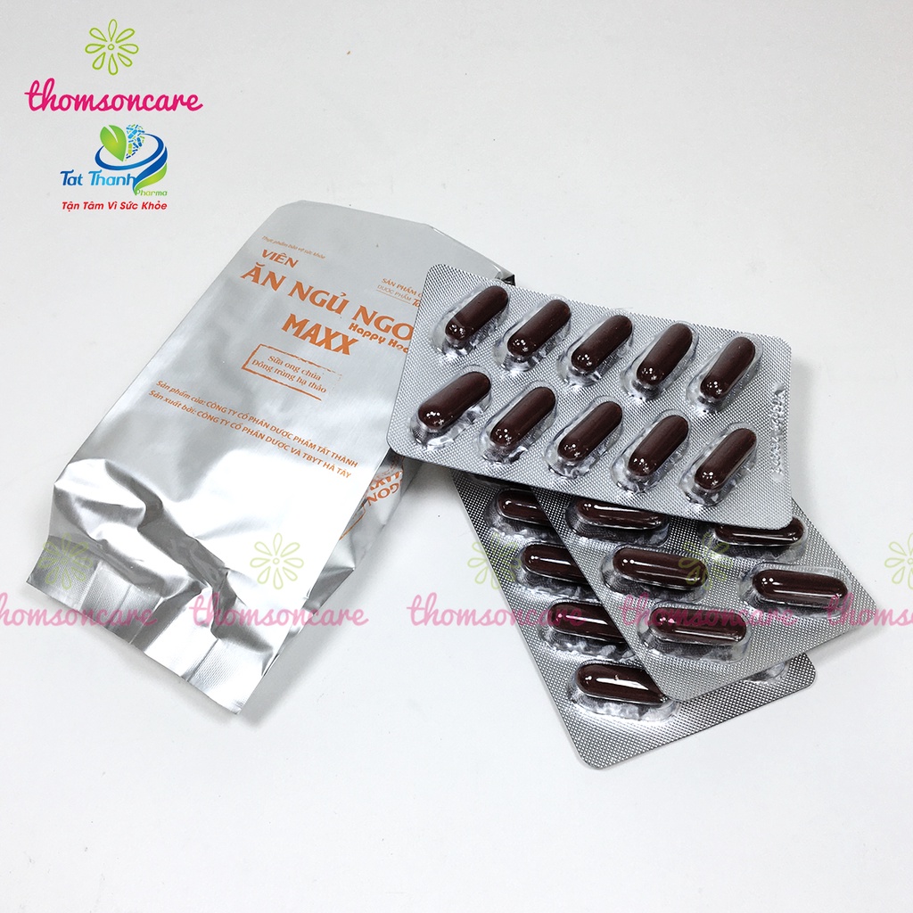Viên ngủ ngon Happy Health Max - hỗ trợ an thần, ngủ ngon giấc