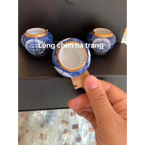 Cóng sứ hoa vẽ tay