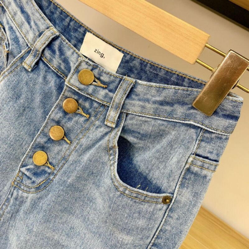 Quần Jeans Nữ Hàng QC Chất Đẹp Dáng Baggy