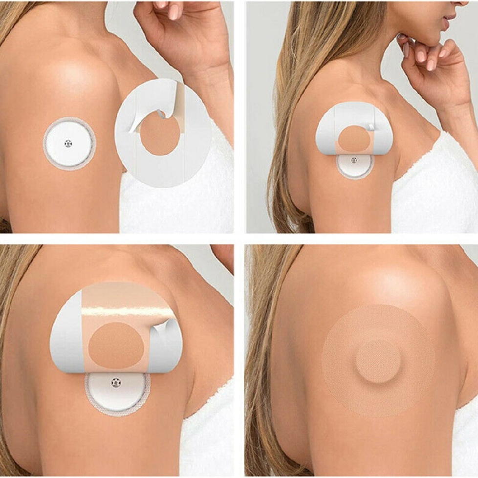 Crazyi For Freestyle Libre Adhesive Patches Sensor Covers Waterproof Sticker