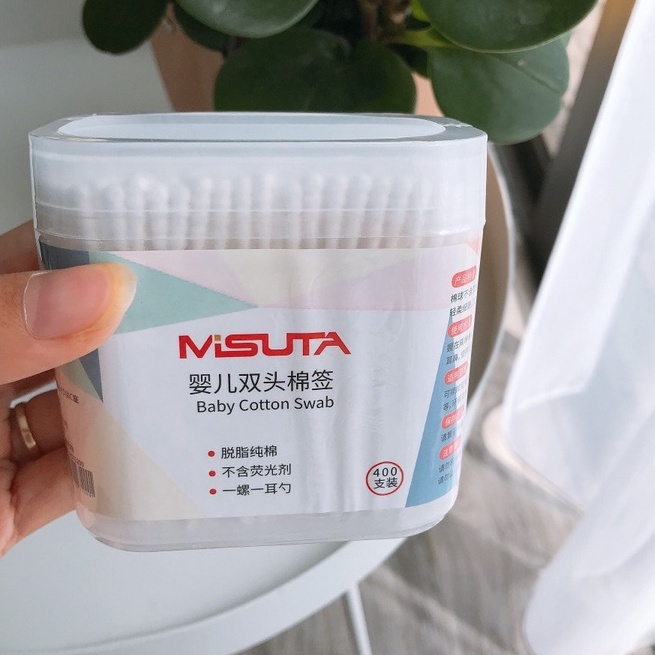 Tăm Bông Trẻ Em MISUTA , Tăm Bông Tự Nhiên