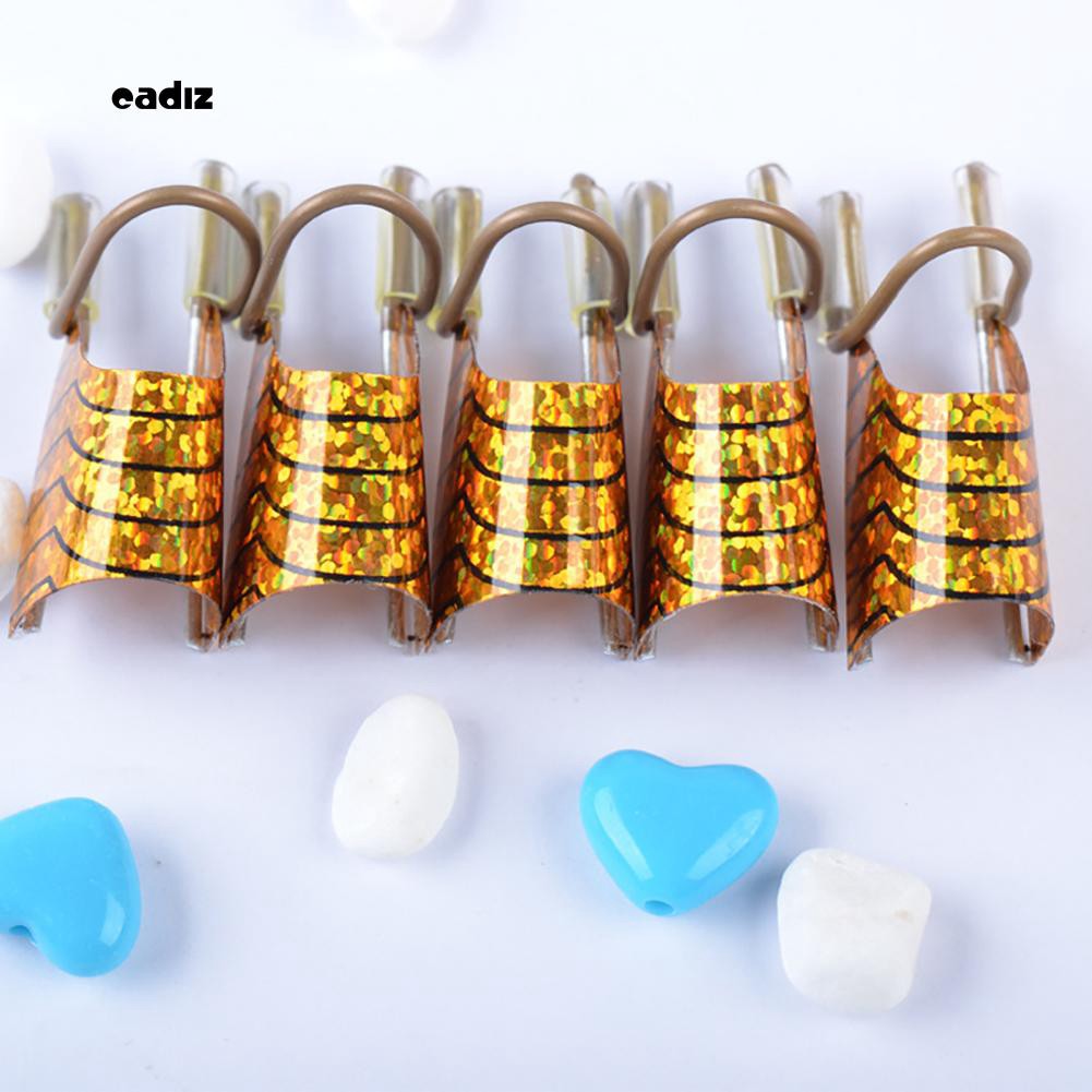 [Hàng mới về] Set 5 khuôn đắp móng tay có thể tái sử dụng