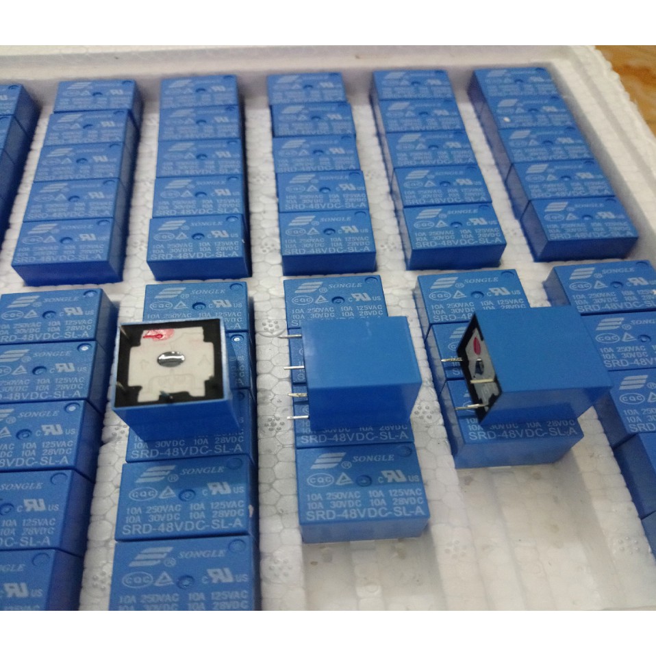 Relay 48V-10A 4 chân Songle