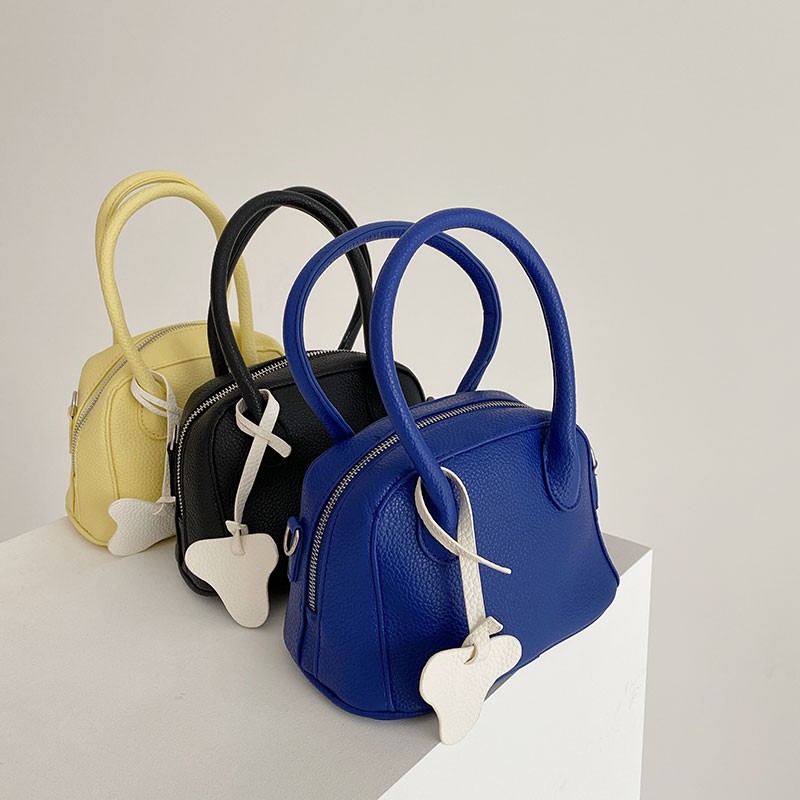 Túi Xách Da Pu Màu Trơn Thiết Kế Đơn Giản Thời Trang Cho Phụ Nữ