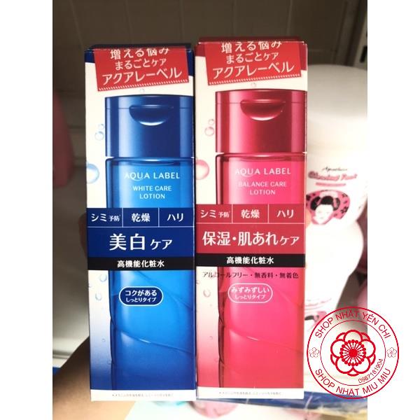 Nước hoa hồng aqualabel shiseido