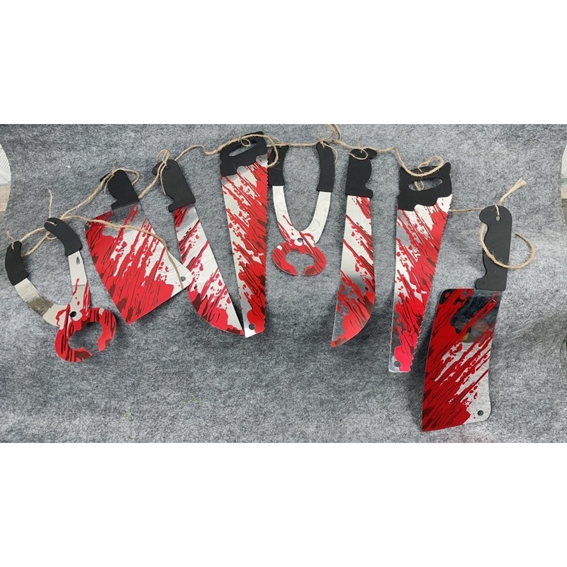 Dây 8 dụng cụ giả trang trí Trung thu,hoá trang