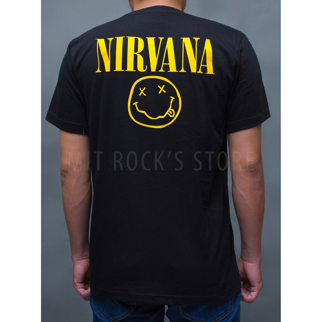 Áo Nirvana  - Rock band tee - Áo Rock - Size S, M, L, XL, XXL - Áo Thái Lan