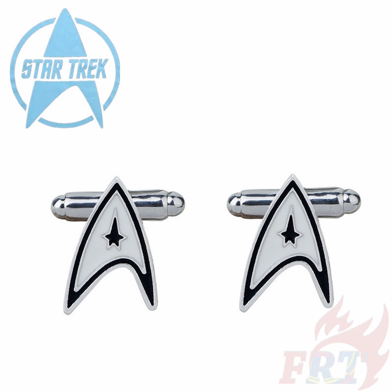 2 Khuy Măng Sét Hình Phim Star Trek Thời Trang