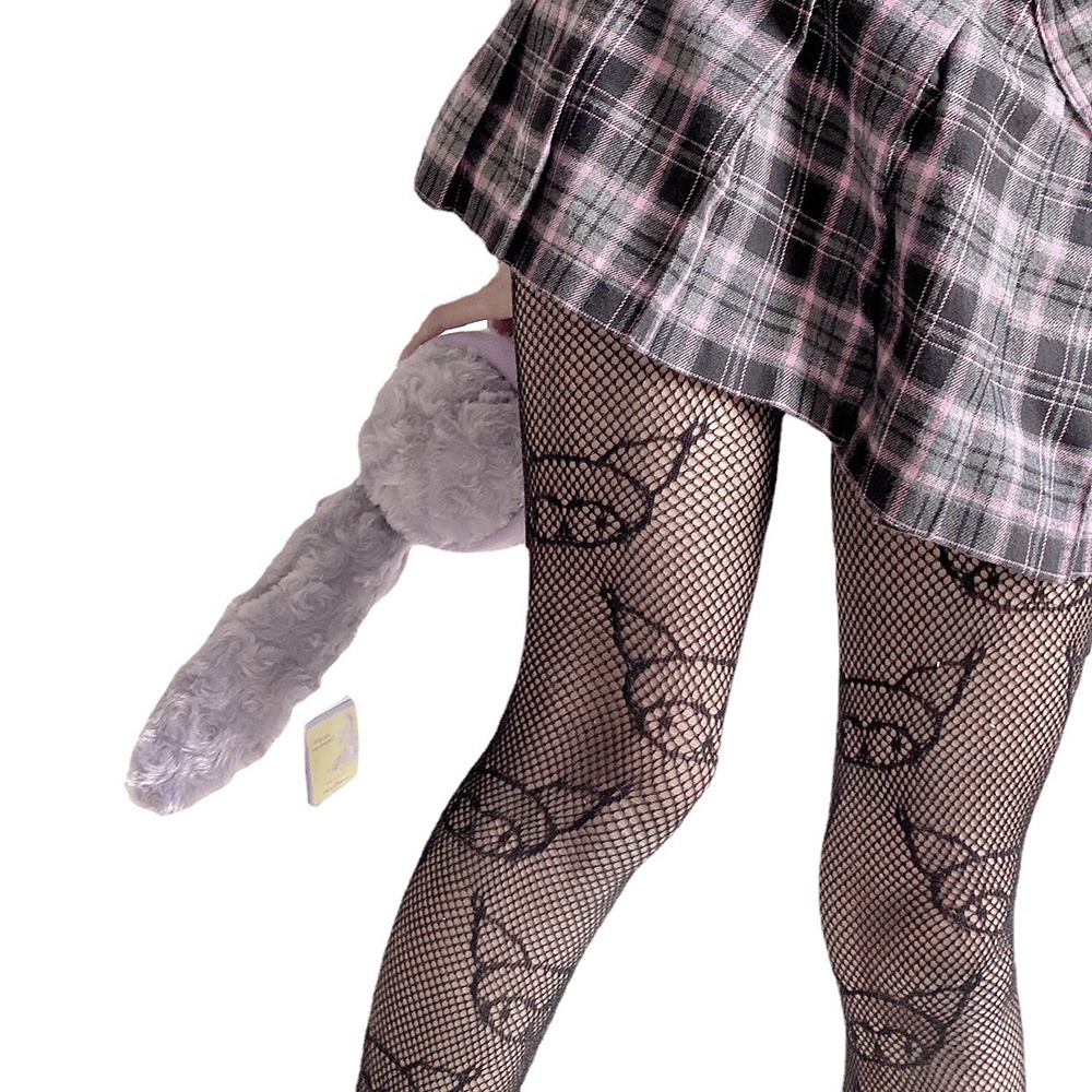 Quần Tất Lưới Kuromi Quyến Rũ Cho Nữ
