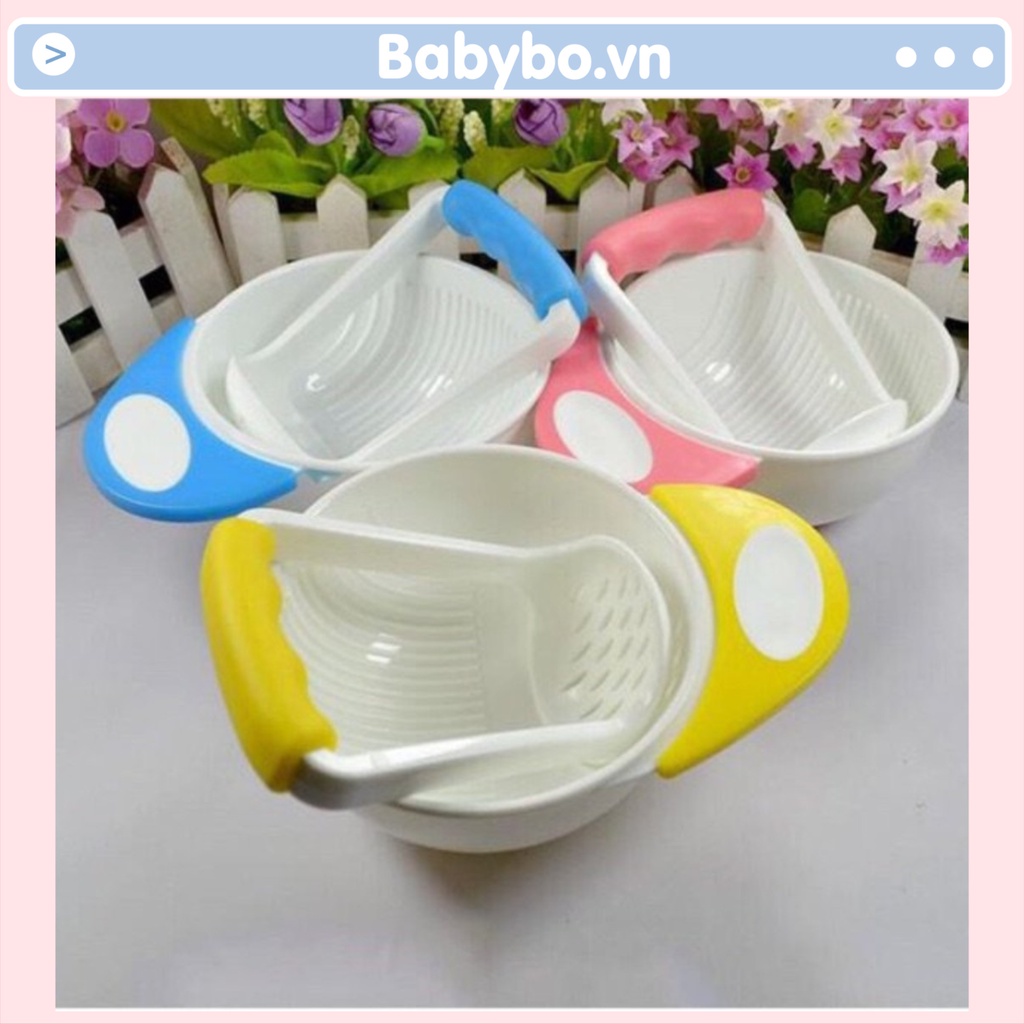Bát nghiền nhỏ thức ăn, nghiền nguyên liệu chế biến đồ ăn dặm cho bé