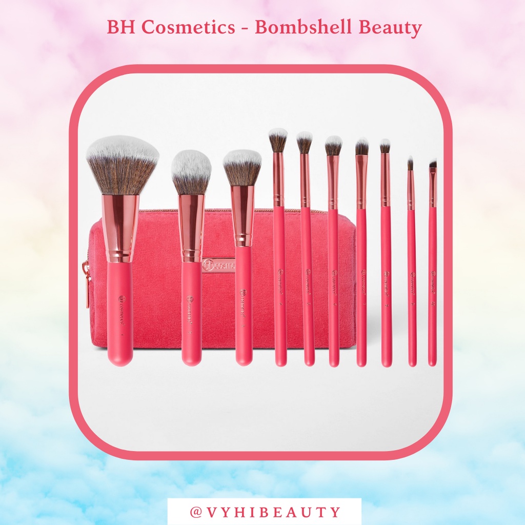 Set cọ BH Cosmetic Bombshell Beauty