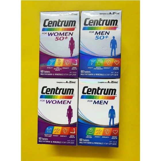 Centrum men, men 50+, women, women 50+ hộp 90 Viên | BigBuy360 - bigbuy360.vn