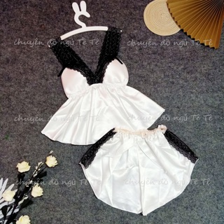 SET NGỦ PHỐI REN NƠ XINH XẮN