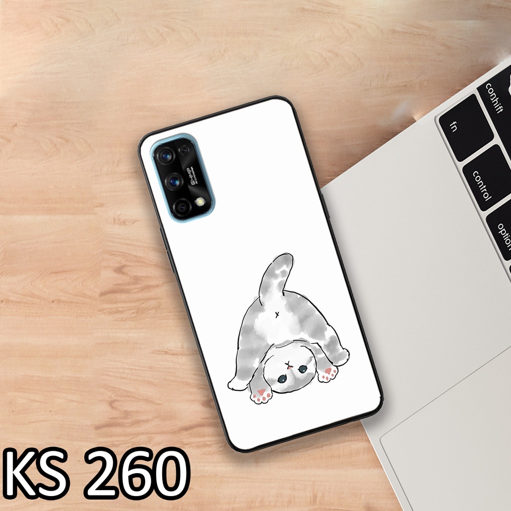 [FreeShip ExTra] Ốp lưng Realme 7/Realme 7i/Realme 7 Pro/Realme 8/Realme 8 Pro/Realme 9i  in hình mèo con đáng yêu