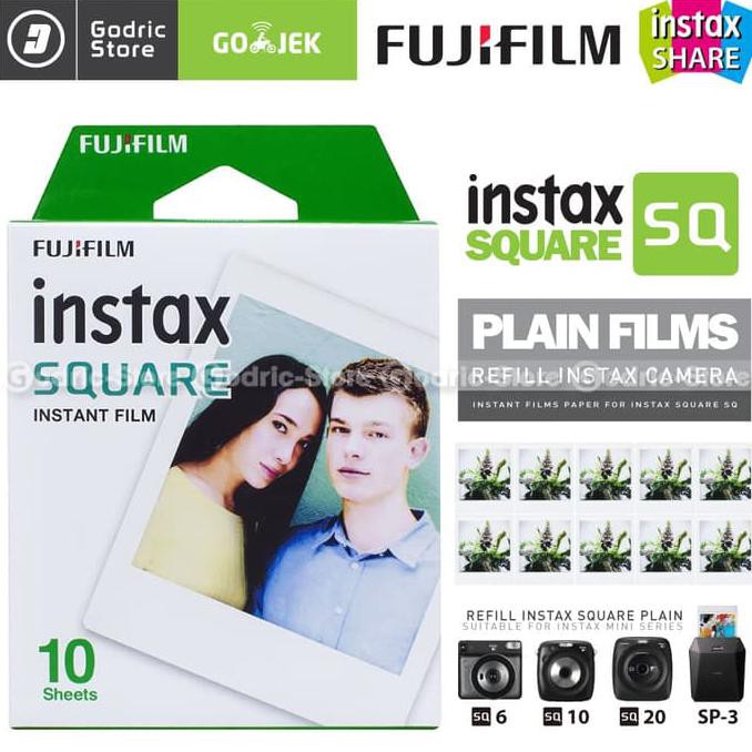 Bộ 10 Tấm Phim Cho Máy Ảnh Fujifilm Instax Square Sq10 & Instax Share Sp-3