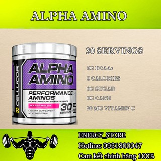 Chống Dị Hóa Cơ Bắp Amino Axit Cellucor Alpha Amino 30 lần dùng - Chính Hãng 100%