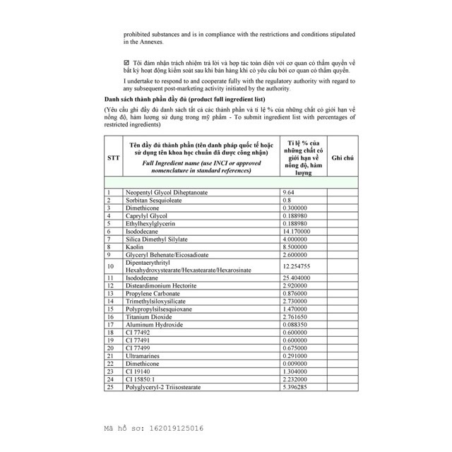 Son dưỡng môi Mickey Magic Hồ Ngọc Hà