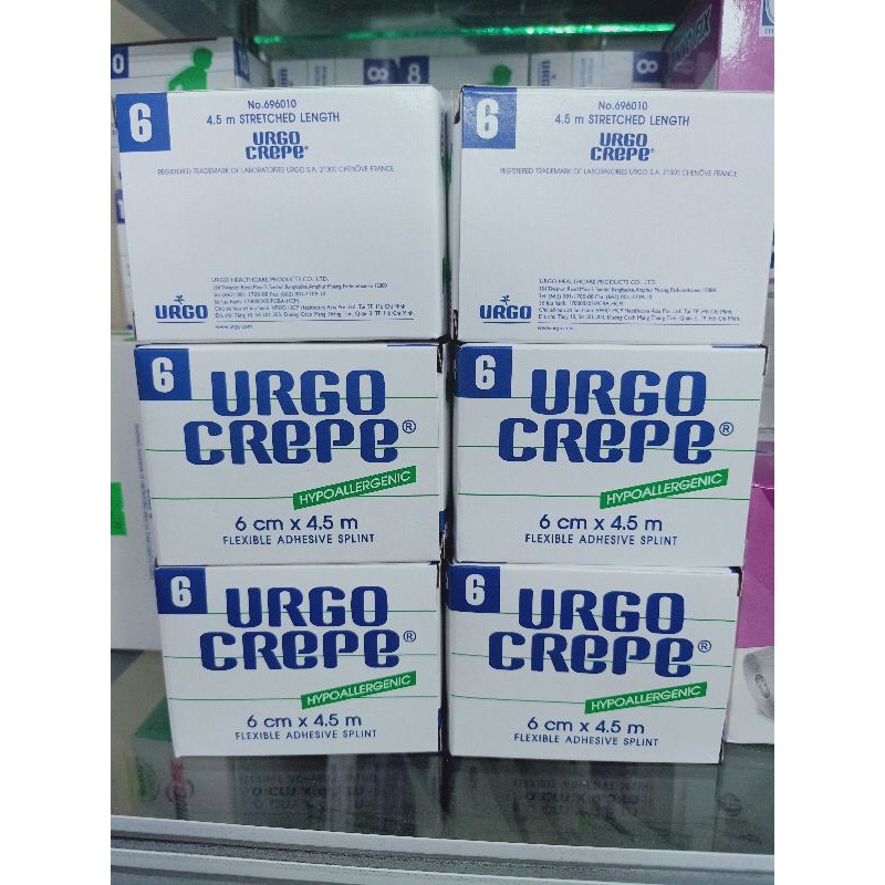 Urgocrepe - Băng Keo Thun Co Giãn 6cm*4,5m