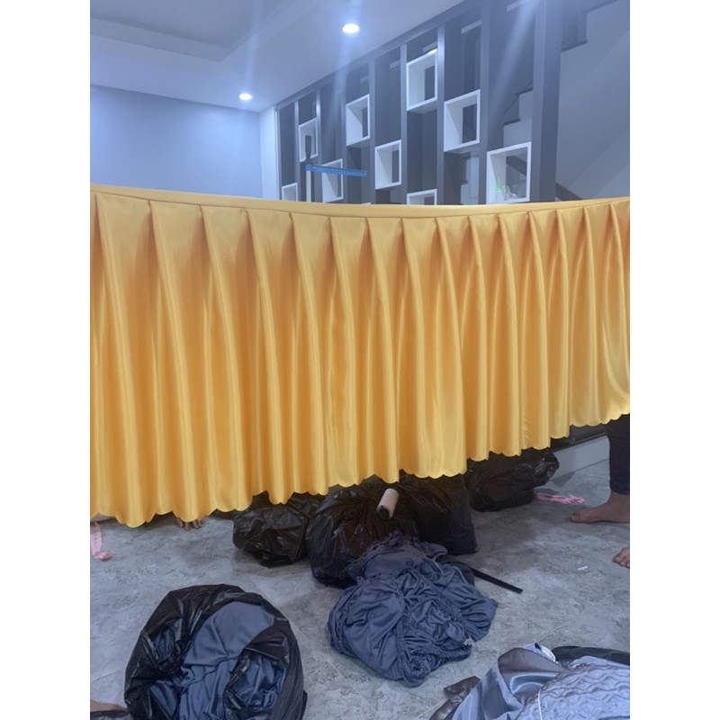 Ga/ drap phi lụa cho giường spa, nối mi