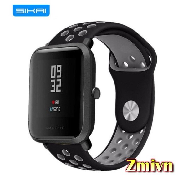 Dây thay thế silicon cho Xiaomi Amazfit Bip / GTS -Dây Nike thay thế Xiaomi Amazfit Bip / GTS