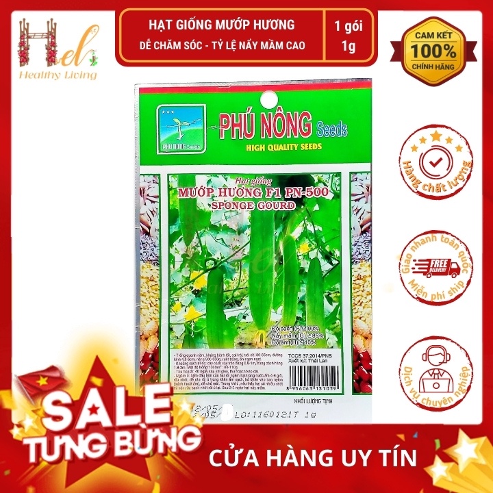 Hạt Giống Mướp Hương F1 - Trồng Hạt Giống Rau Củ Quả Bằng Đất Sạch, Xơ Dừa, Mùn Dừa Và Phân Bón Hữu Cơ