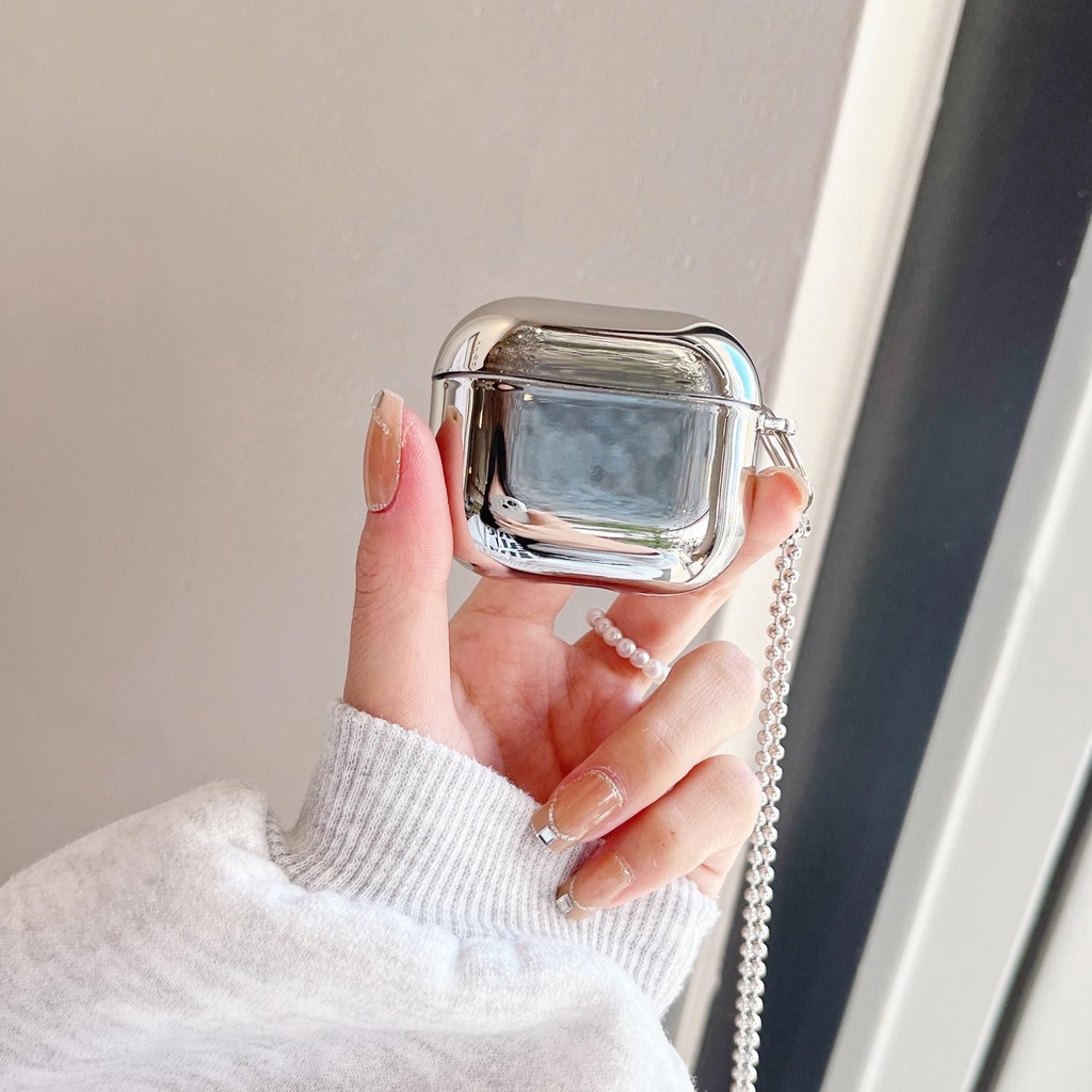 Vỏ Bảo Vệ Hộp Sạc Tai Nghe Bluetooth AirPods 1 2 PRO 3 2021 gen3 PRO 2 2022 Bằng PC Cứng Nhám Họa Tiết Đơn Giản