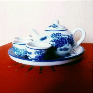 Bộ Ấm Chén Thờ Bát Tràng