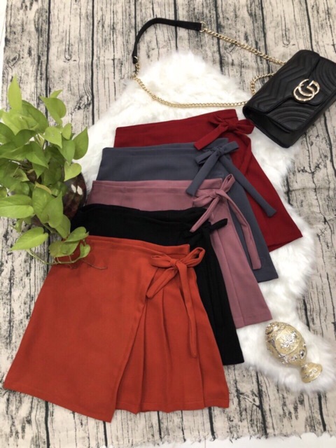 Chân váy tuyết cột dây siêu dễ thương