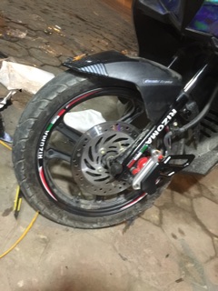 Pass che heo dầu xe air blade
