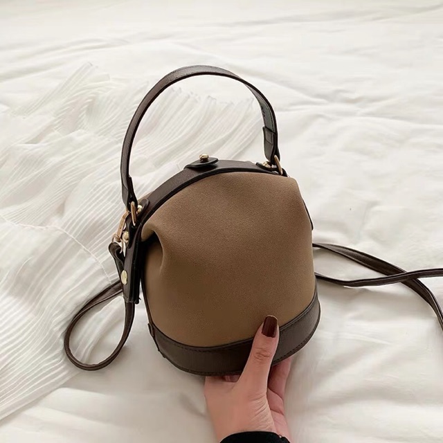 (Order) Túi trống kiểu dáng vintage có 4 màu đẹp