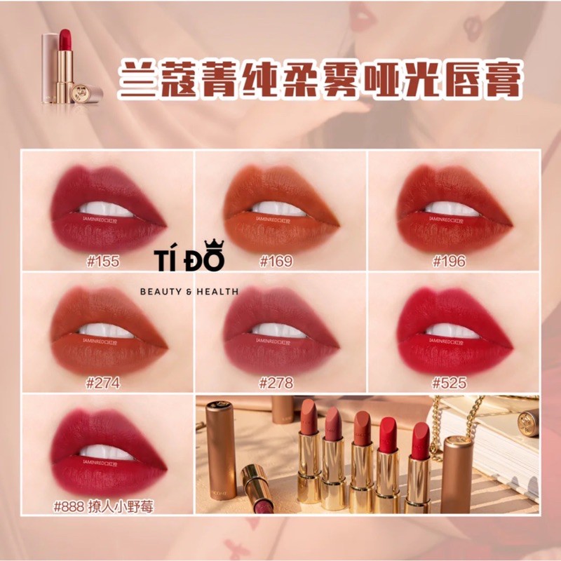 LANCOME - [LIMITED EDITION 2021] Son Thỏi Lì L'absolu Rouge Intimatte