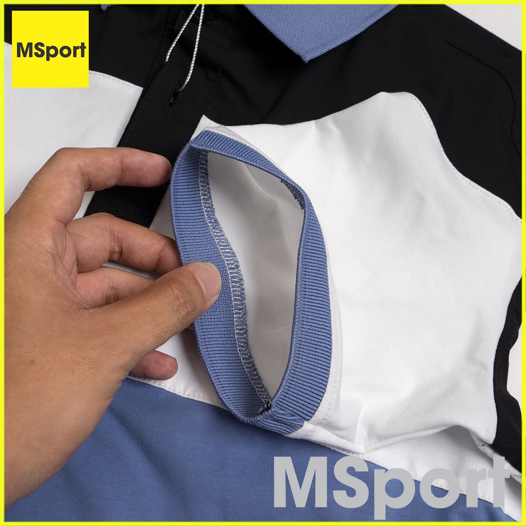 Áo Thun Nam Tay Ngắn Có Cổ Phối 3 Màu Đẹp, Đang Hót Hiện Nay, Chất Vải Cotton Mềm Mịn, Mặc Mát, Co Giãn 4 Chiều | BigBuy360 - bigbuy360.vn