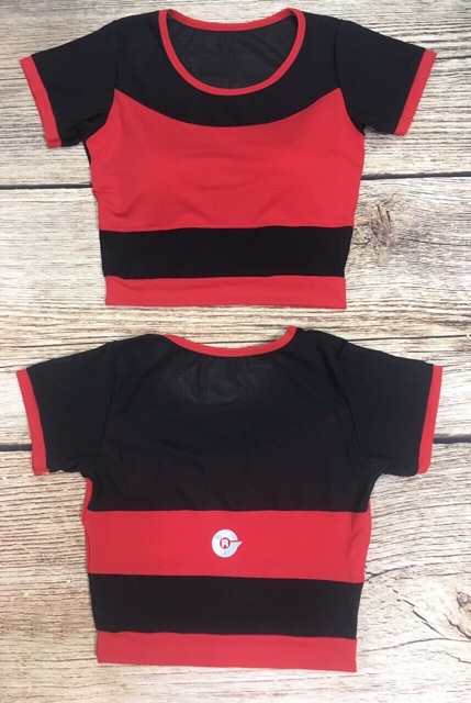 ÁO CROPTOP LƯỚI TAY NHIỀU MÀU ( Có mút )