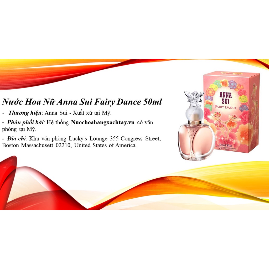 Nước Hoa Anna Sui FAIRY DANCE 50ml - XT291